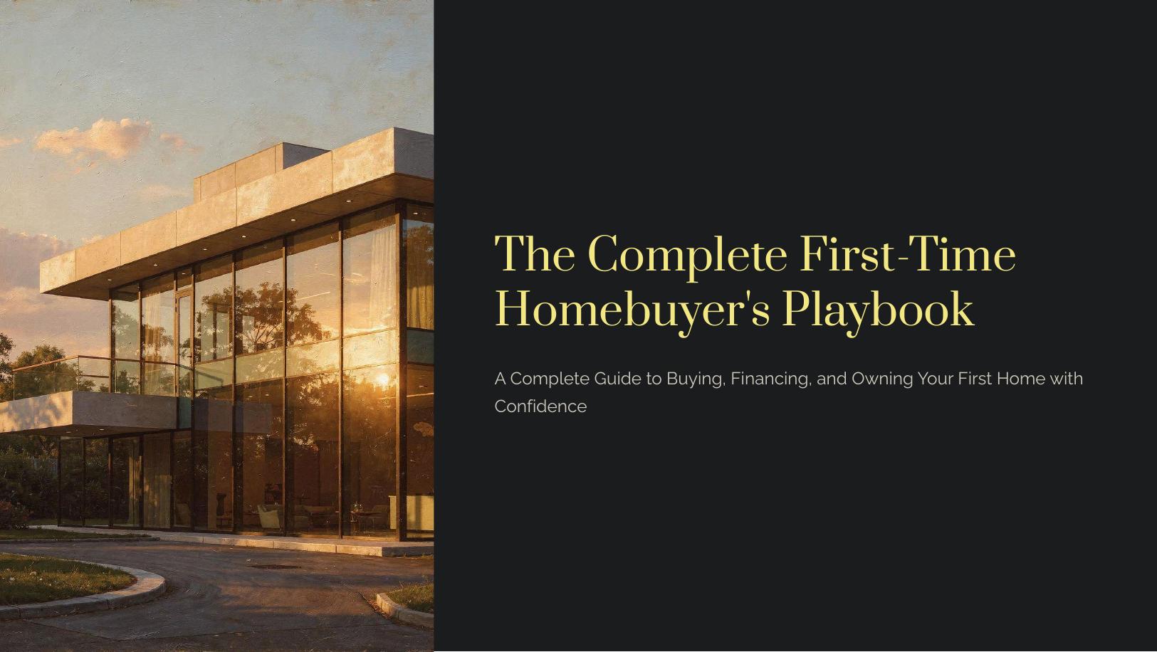 Cover of the Vabasso First-Time Homebuyer Guide.
